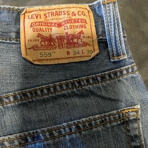 Levi’s 559 relaxed straight jeans 34x30